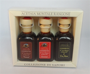 Image de Coffret de 3 bouteilles de vinaigre balsamique de Modène